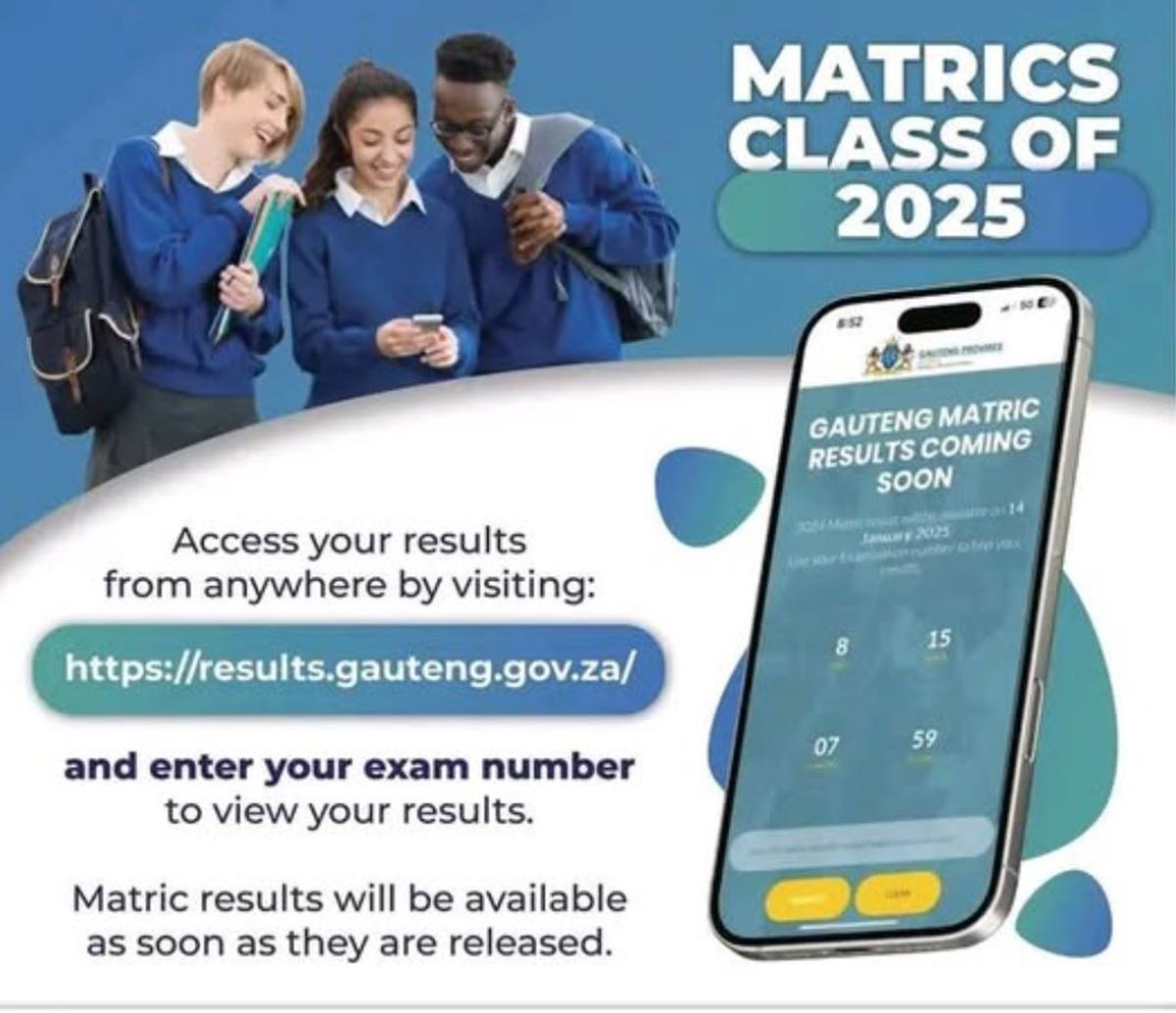 Official Date Confirmed for Class of 2025 Matric Results Announcement