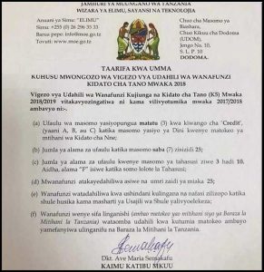 Form Five Selection Criteria 2026 Explained: Who Qualifies and Why