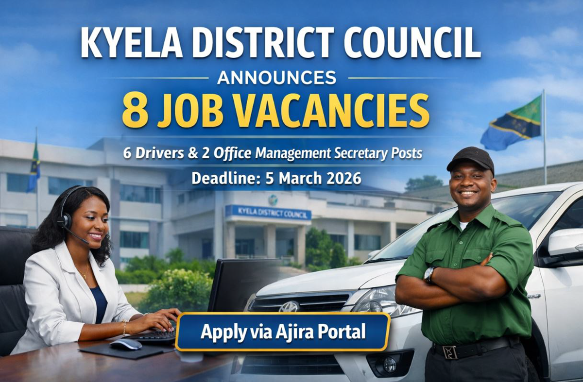 Kyela District Council Announces 8 Job Vacancies February 2026