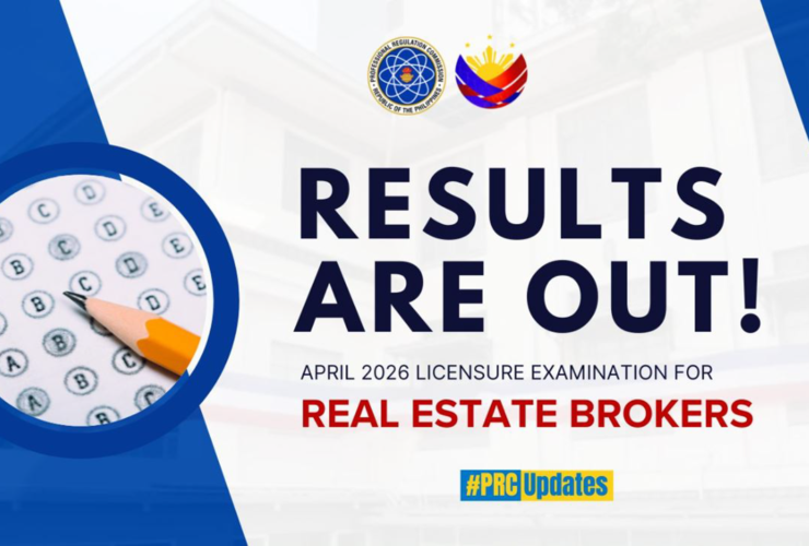 April 2026 Real Estate Brokers Licensure Examination